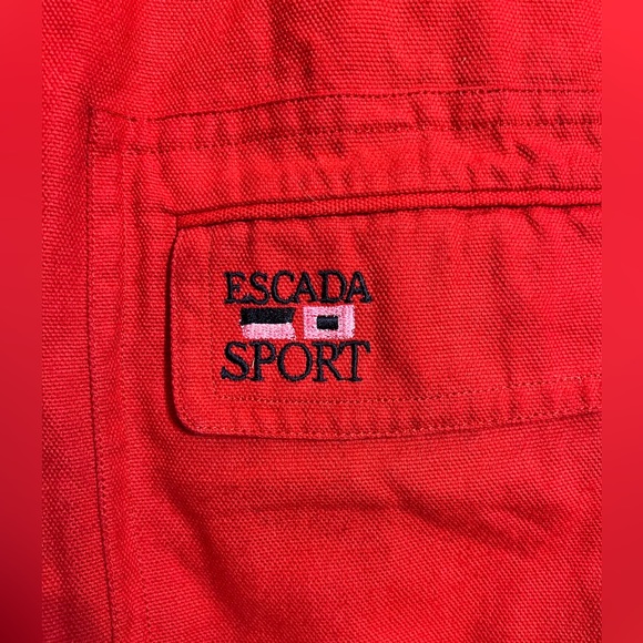 Vintage 80s Escada Red Jacket - Picture 3 of 7